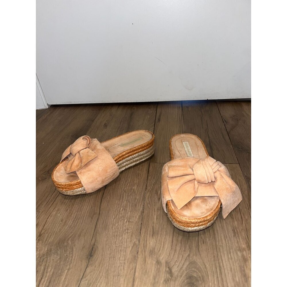 Paloma Barcelo Isabelle Wedge Platform Sandals Du… - image 3